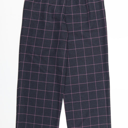 Primark Womens Multicoloured Check  Trousers  Size 12 L29 in