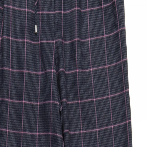 Primark Womens Multicoloured Check  Trousers  Size 12 L29 in