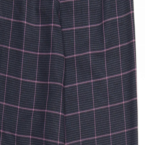 Primark Womens Multicoloured Check  Trousers  Size 12 L29 in