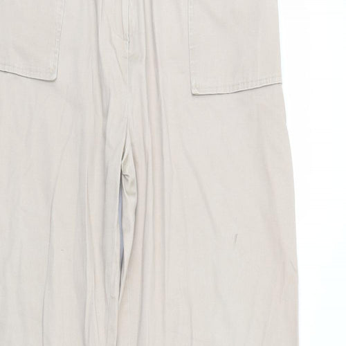 Klass Womens Beige   Trousers  Size 16 L28 in