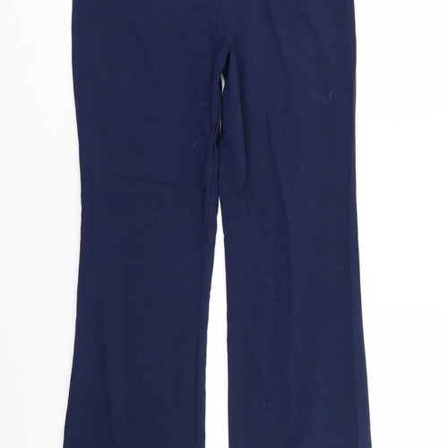 Marla Wynne Womens Blue   Trousers  Size 16 L30 in