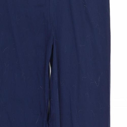 Marla Wynne Womens Blue   Trousers  Size 16 L30 in