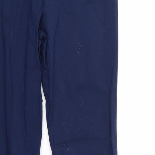 Marla Wynne Womens Blue   Trousers  Size 16 L30 in