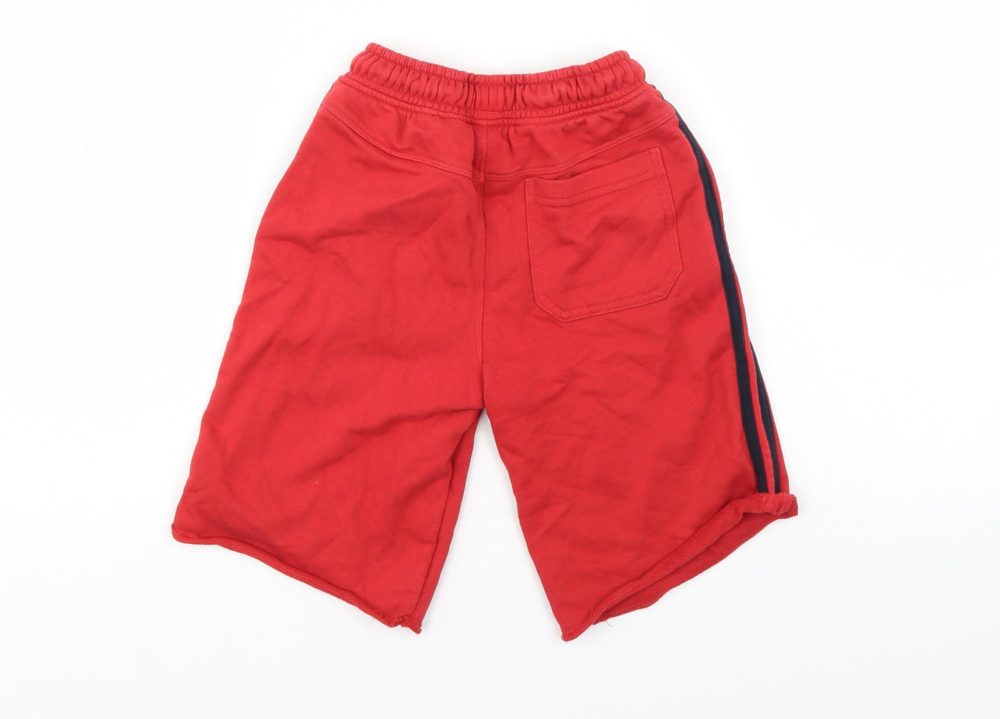 next 82 Boys Red   Sweat Shorts Size 6 Years