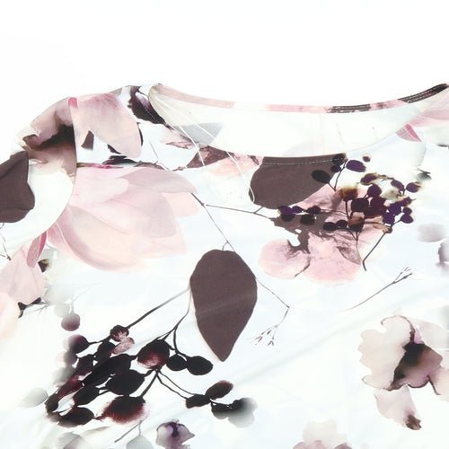 Preworn Womens Multicoloured Floral  Basic Blouse