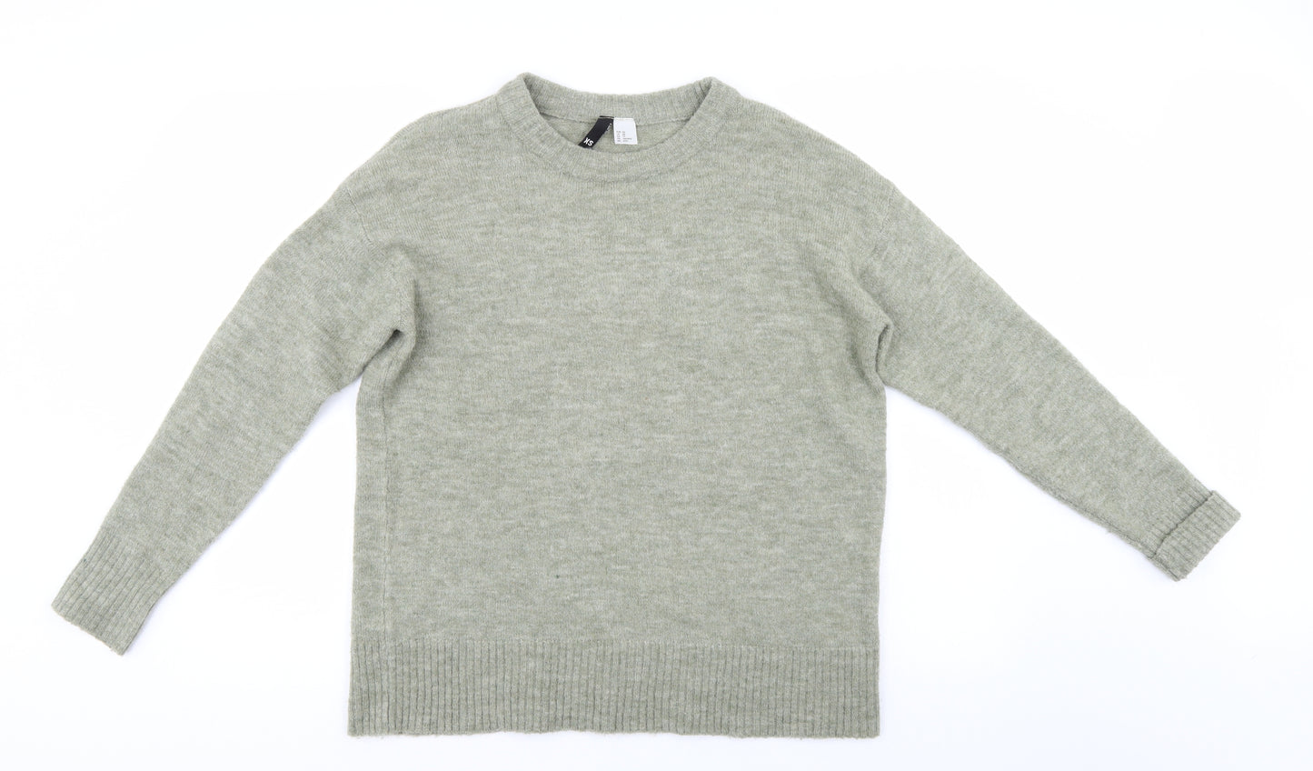 Divided by H&M Womens Green   Pullover Jumper Size XS