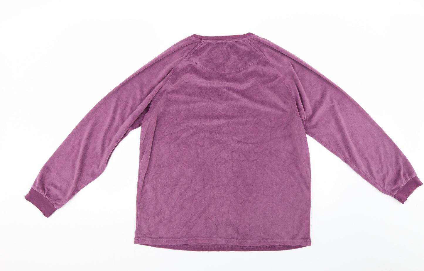 love to lounge Womens Purple   Pullover Sweatshirt Size 14