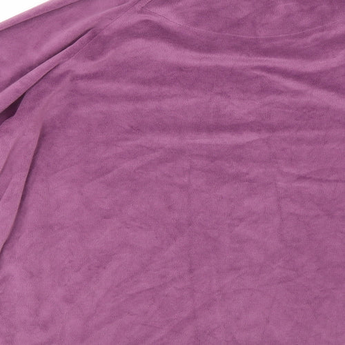 love to lounge Womens Purple   Pullover Sweatshirt Size 14