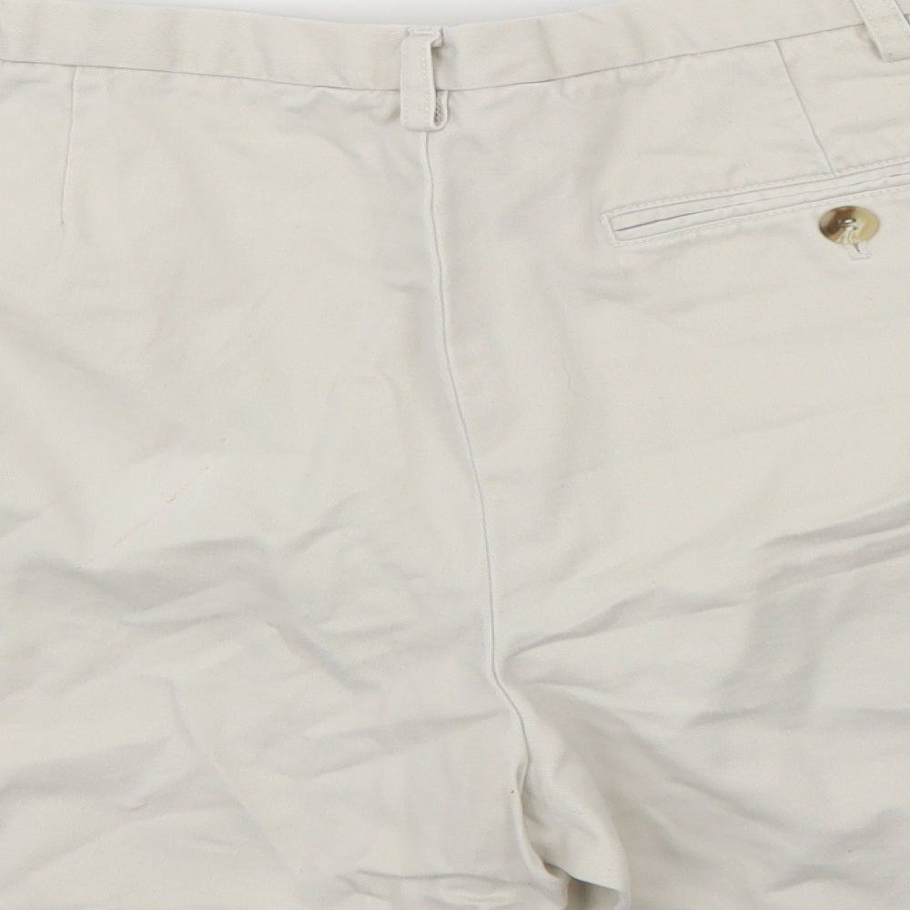Dorothy Perkins Womens Ivory   Chino Shorts Size 14