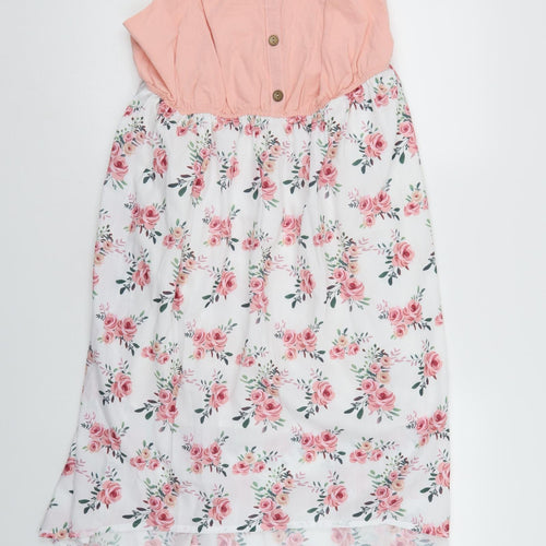 PatPat Womens Multicoloured Floral  Tank Dress  Size XL