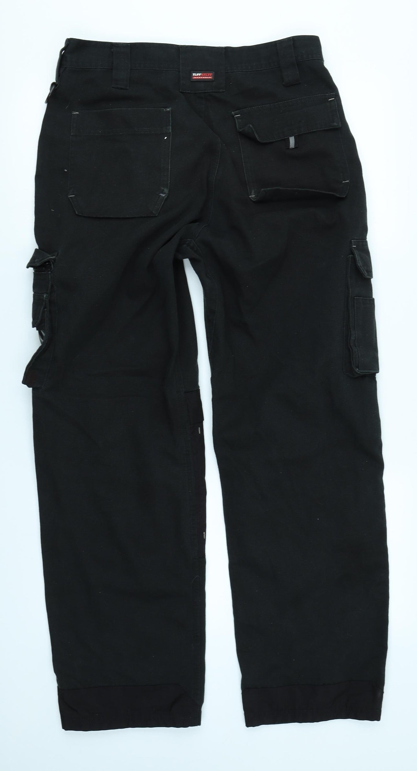 Tuff Stuff Mens Black   Carpenter Trousers Size 32 in L30 in