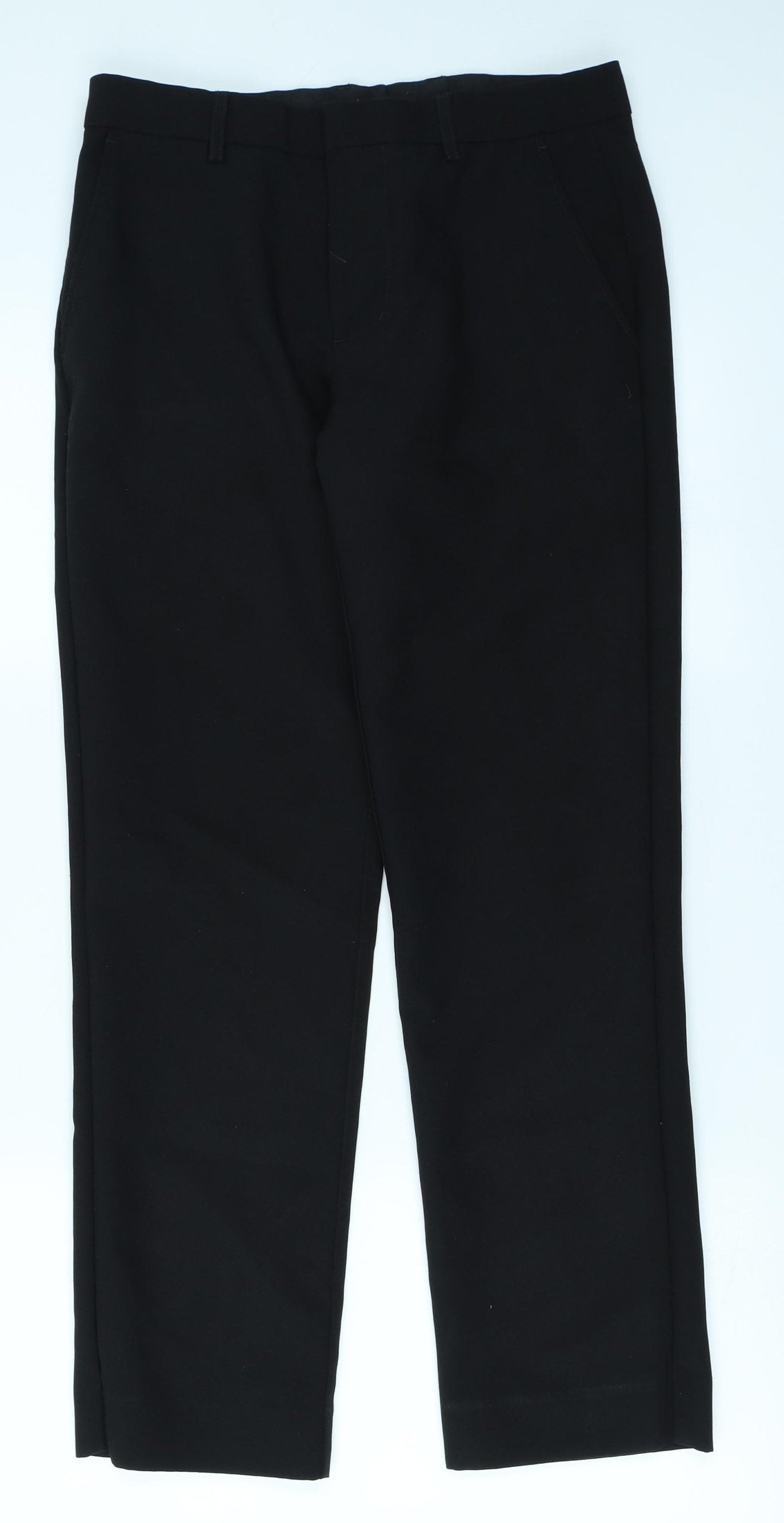 Peacocks Womens Black   Trousers  Size 30 in L29 in