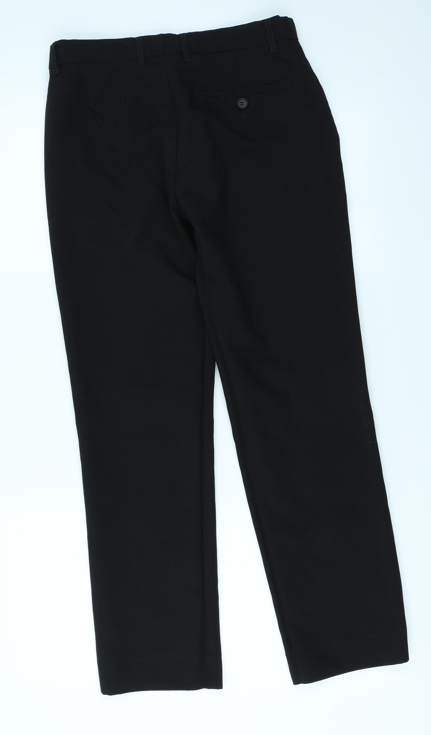 Peacocks Womens Black   Trousers  Size 30 in L29 in