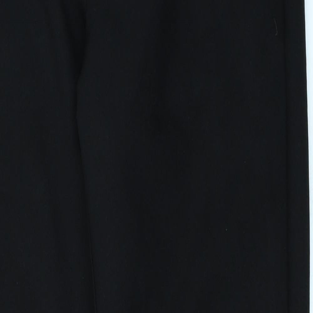 Peacocks Womens Black   Trousers  Size 30 in L29 in