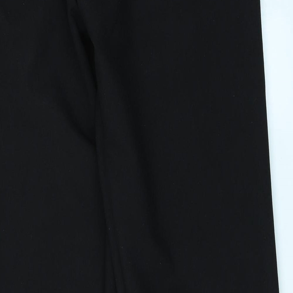 Peacocks Womens Black   Trousers  Size 30 in L29 in