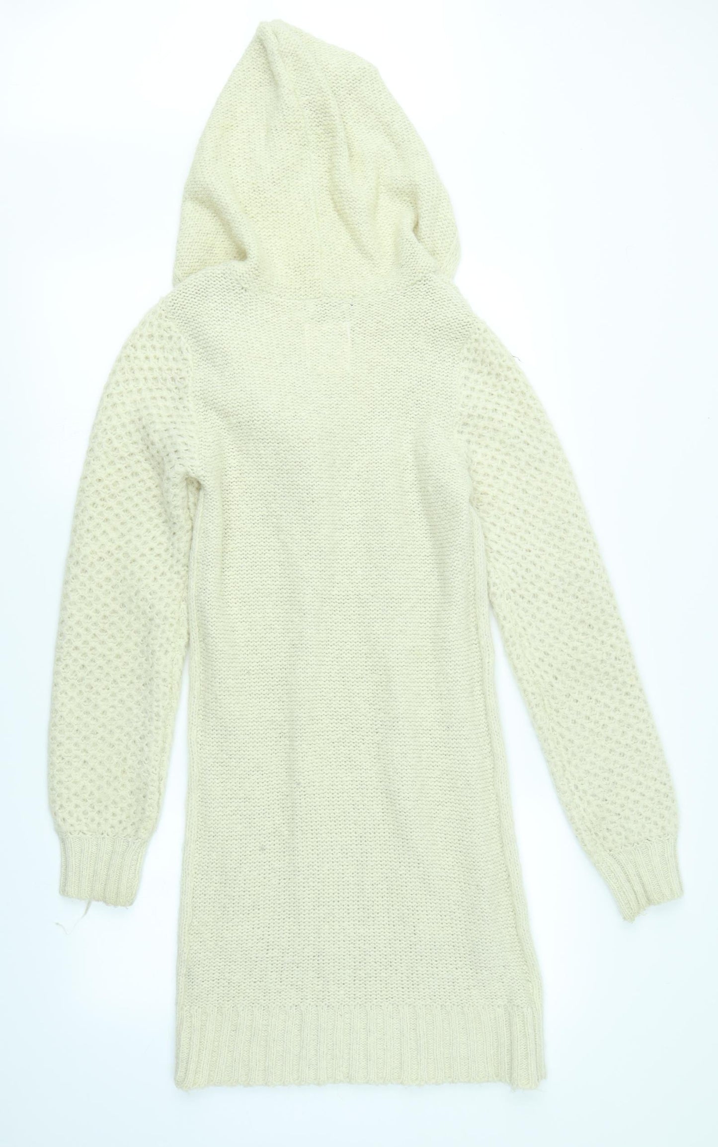 AAtmosphere Womens Ivory  Knit Jumper Dress  Size 10