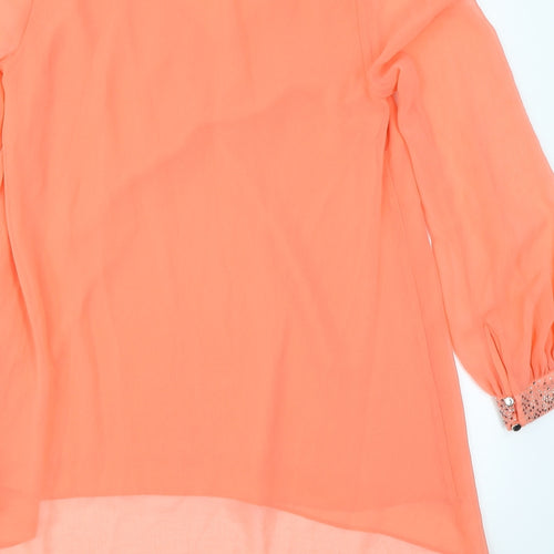 Wallis Womens Orange   Basic Blouse Size 8