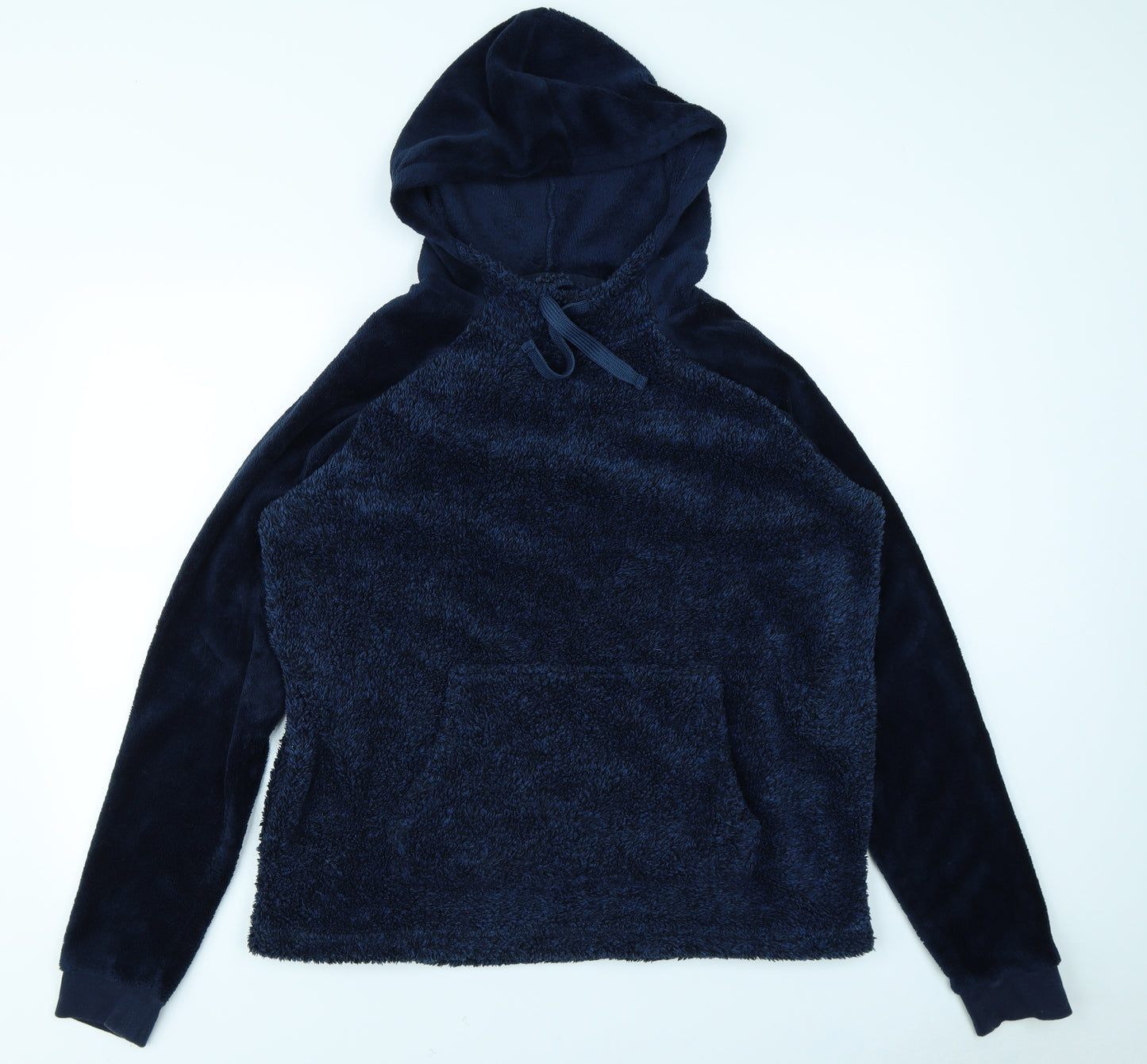 Nutmeg Mens Blue   Pullover Hoodie Size L