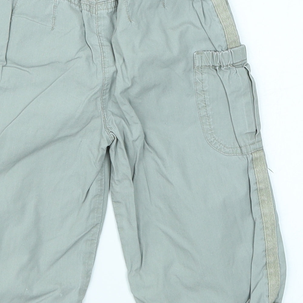 /mothercare Baby Grey   Cargo Trousers Size 9-12 Months