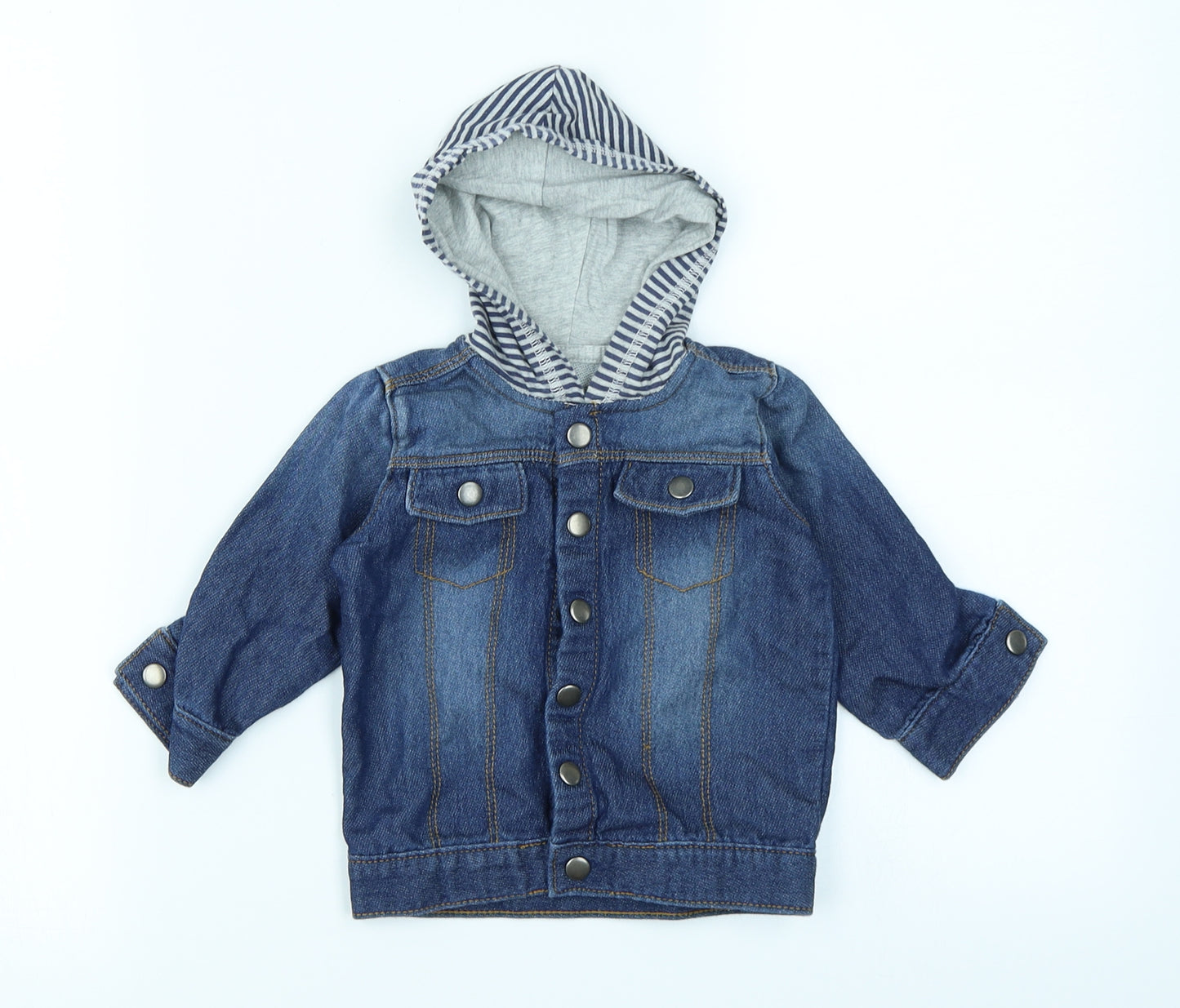 George Baby Blue  Denim Jacket  Size 6-9 Months