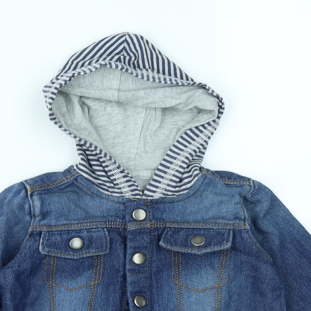 George Baby Blue  Denim Jacket  Size 6-9 Months