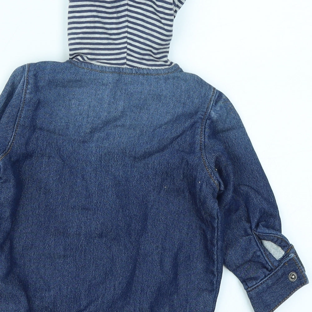 George Baby Blue  Denim Jacket  Size 6-9 Months