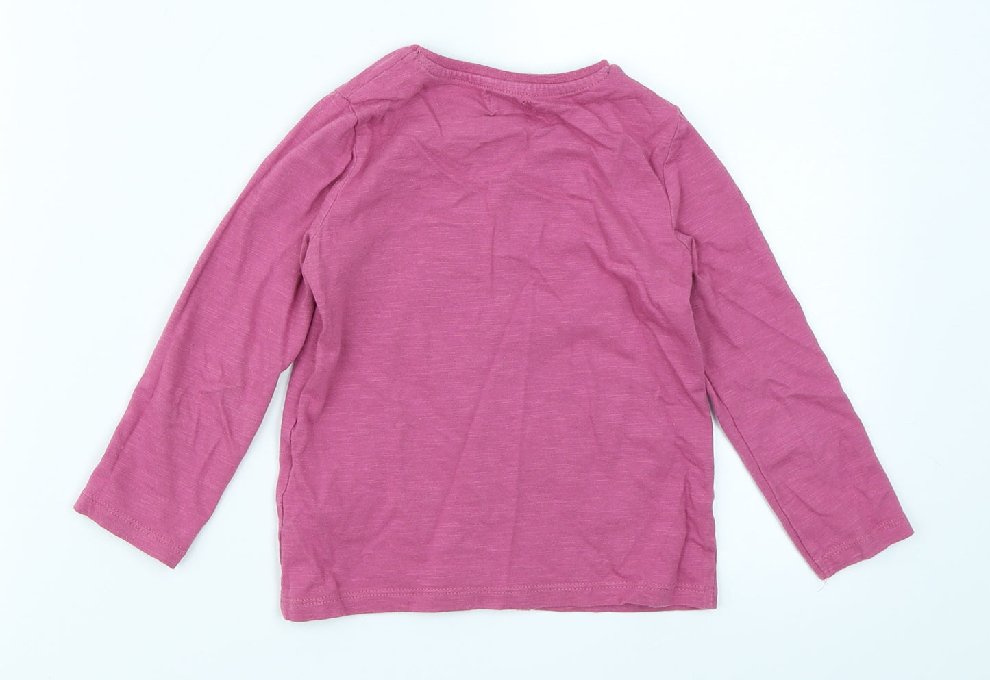 F&F Girls Pink   Basic T-Shirt Size 2-3 Years