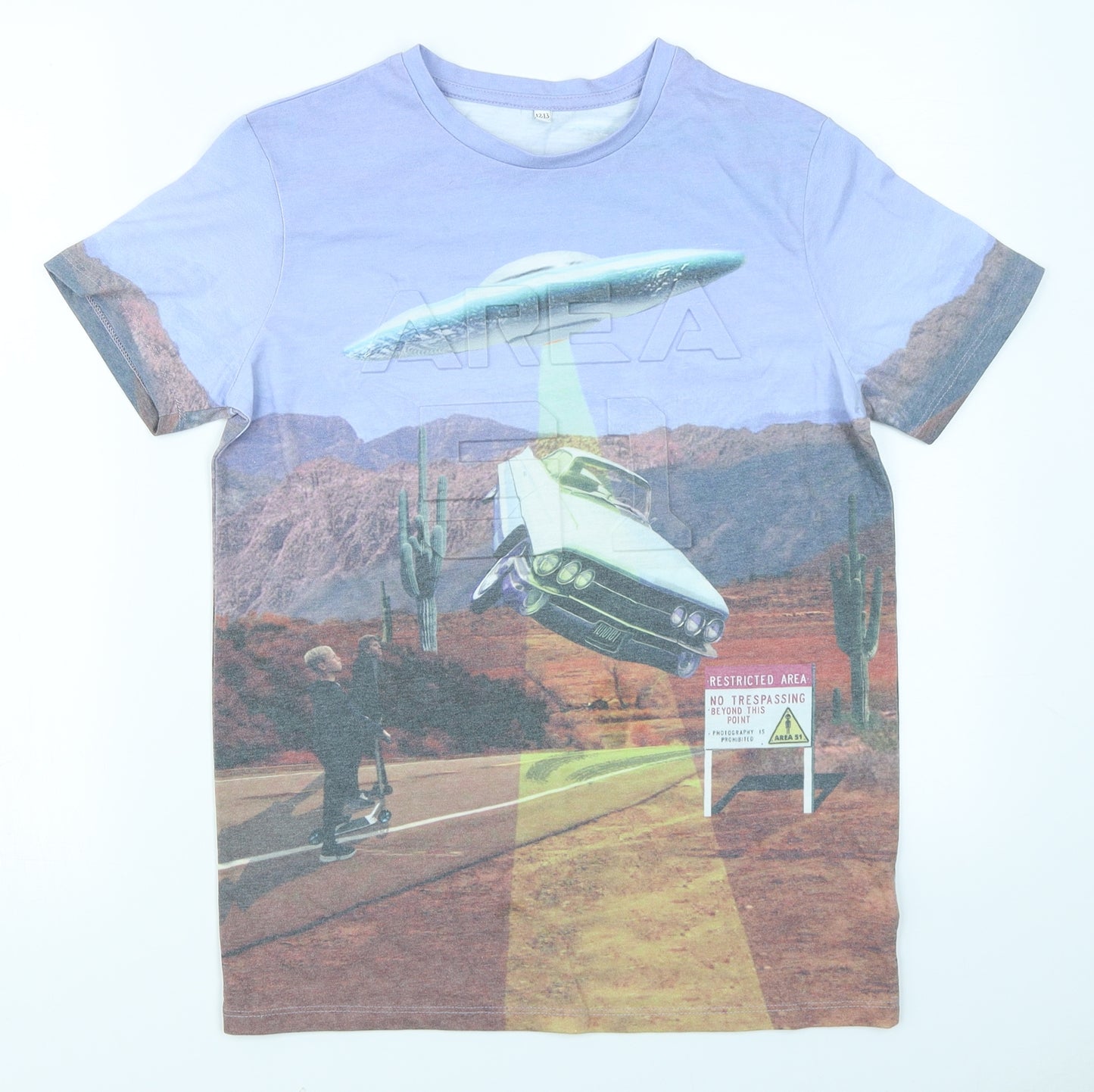 M&S Boys Blue   Basic T-Shirt Size 12-13 Years