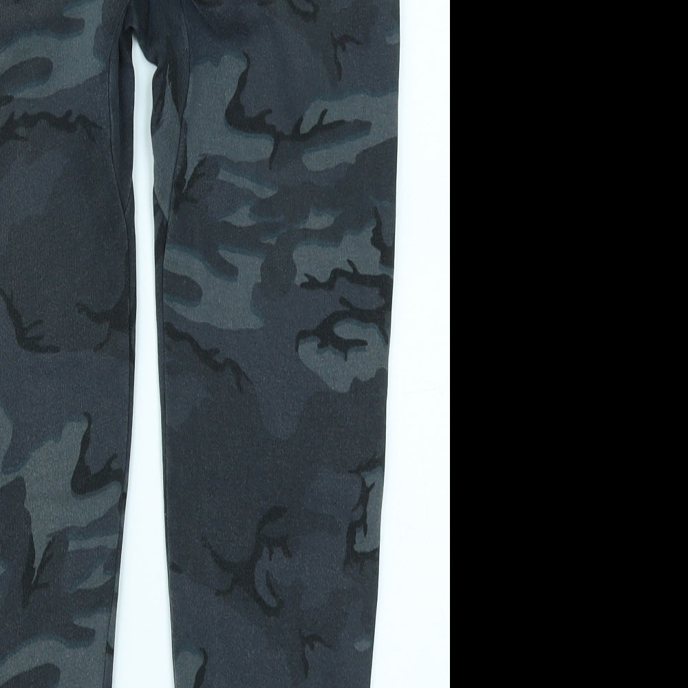 NEXT Boys Grey Camouflage  Jogger Trousers Size 11 Years