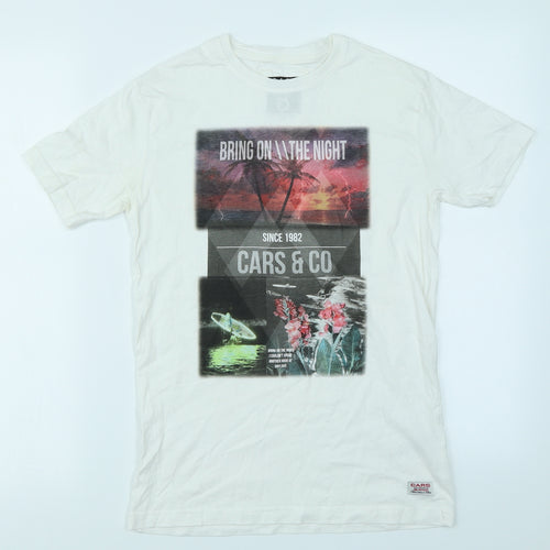 Cars Jeans Womens White   Basic T-Shirt Size 14