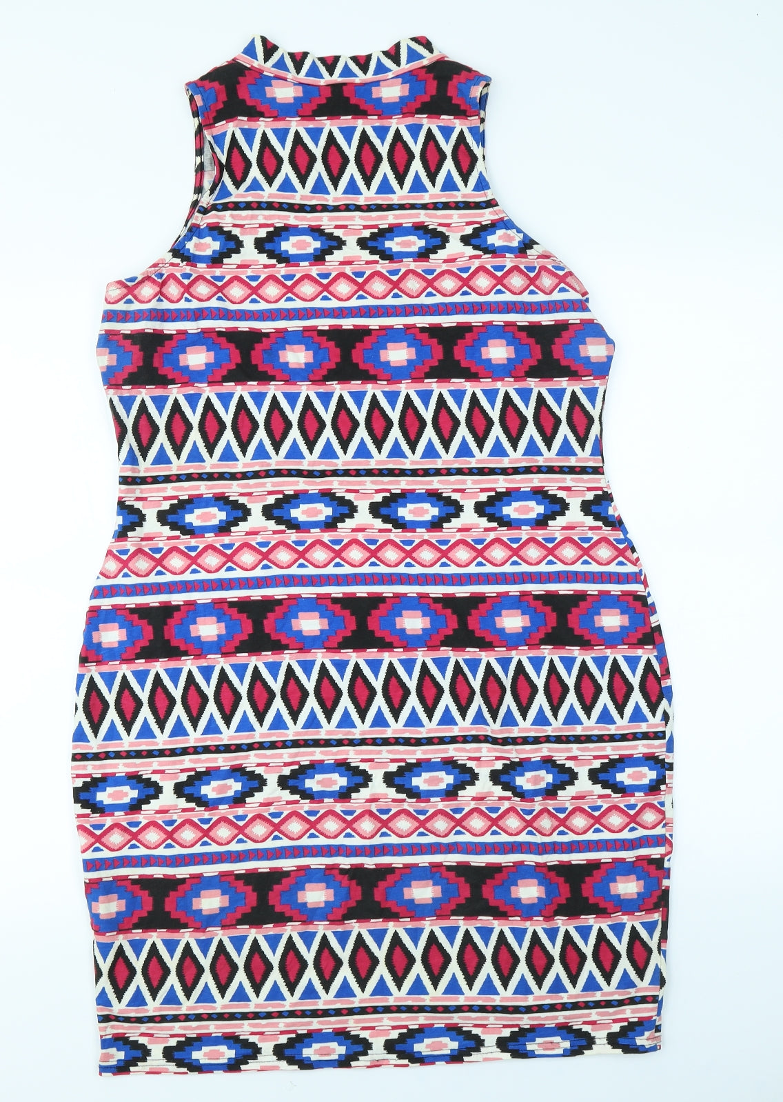 River Island Womens Red Batik  Bodycon  Size 18