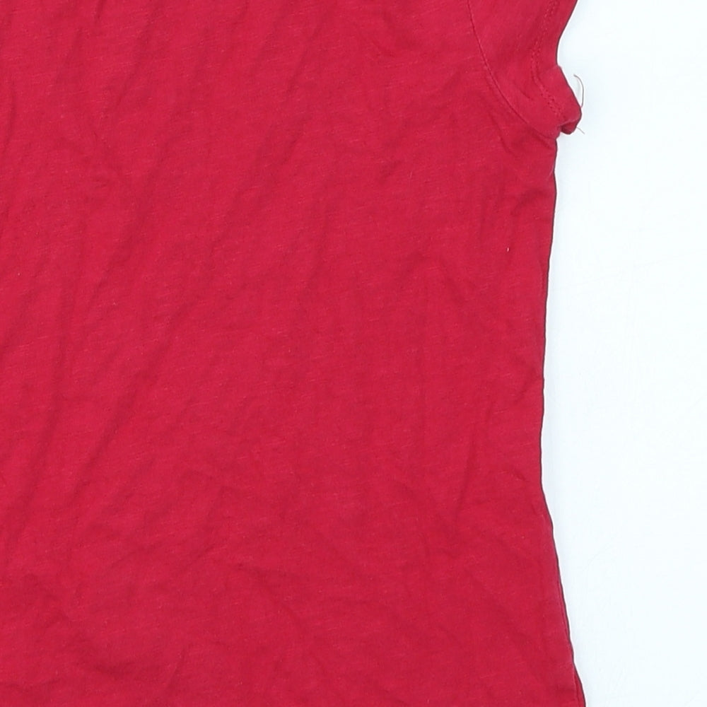 George Girls Pink   Basic T-Shirt Size 4-5 Years  - Hannah Montana