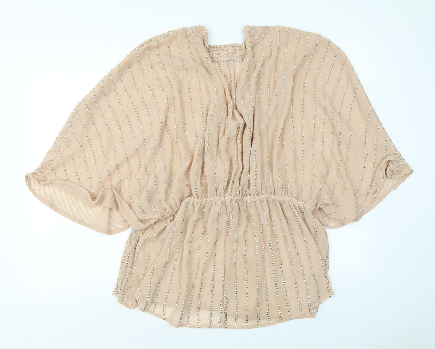 River Island Womens Pink   Kimono Blouse Size 16