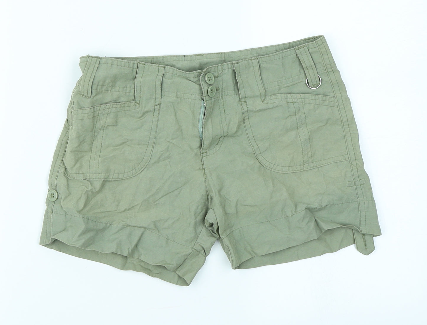 Young Dimension Girls Green   Cargo Shorts Size 9-10 Years