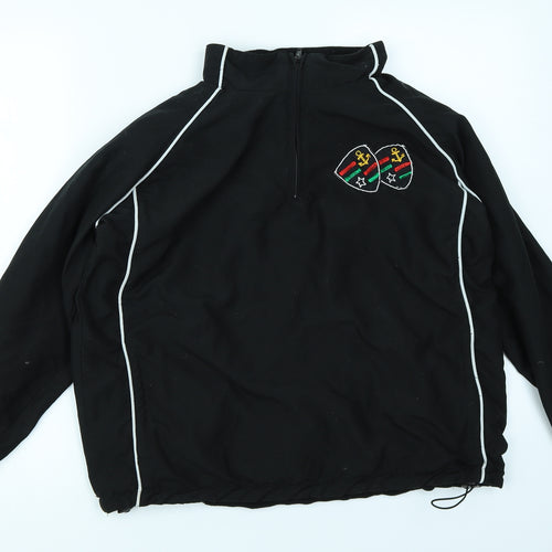 Finden Hales Boys Black   Windbreaker Jacket Size 11-12 Years