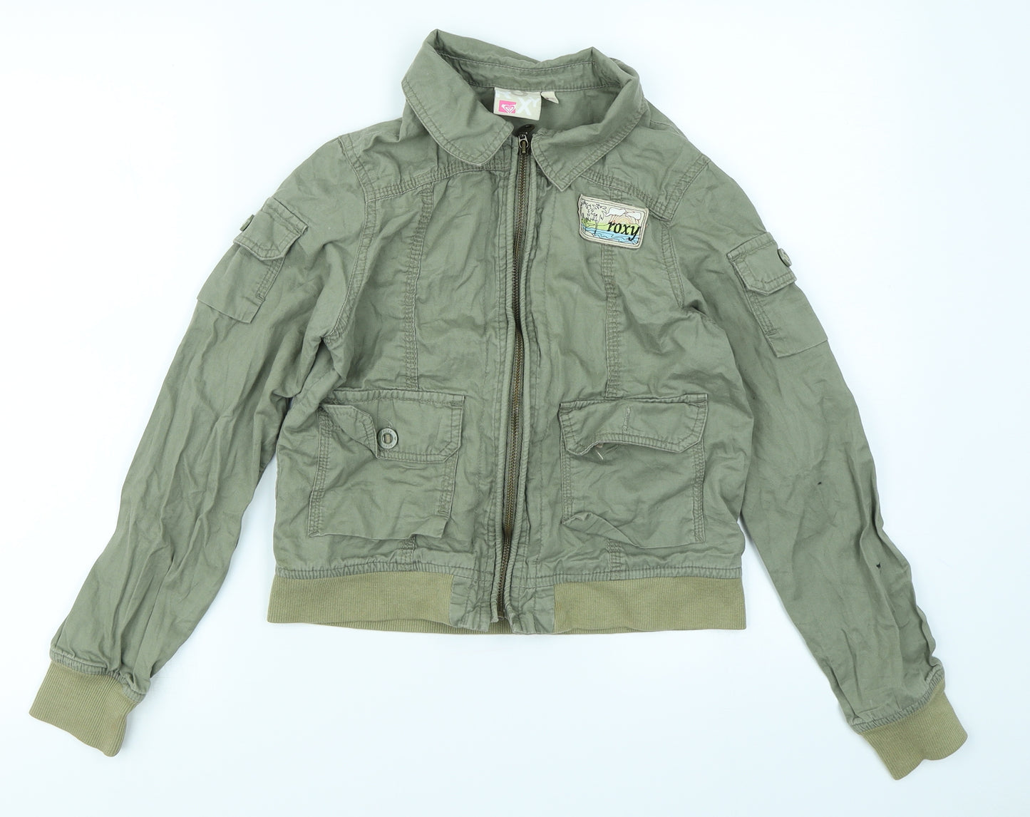 ROXY Womens Green   Jacket  Size 12