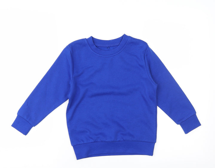 George Boys Blue   Pullover Sweatshirt Size 4-5 Years