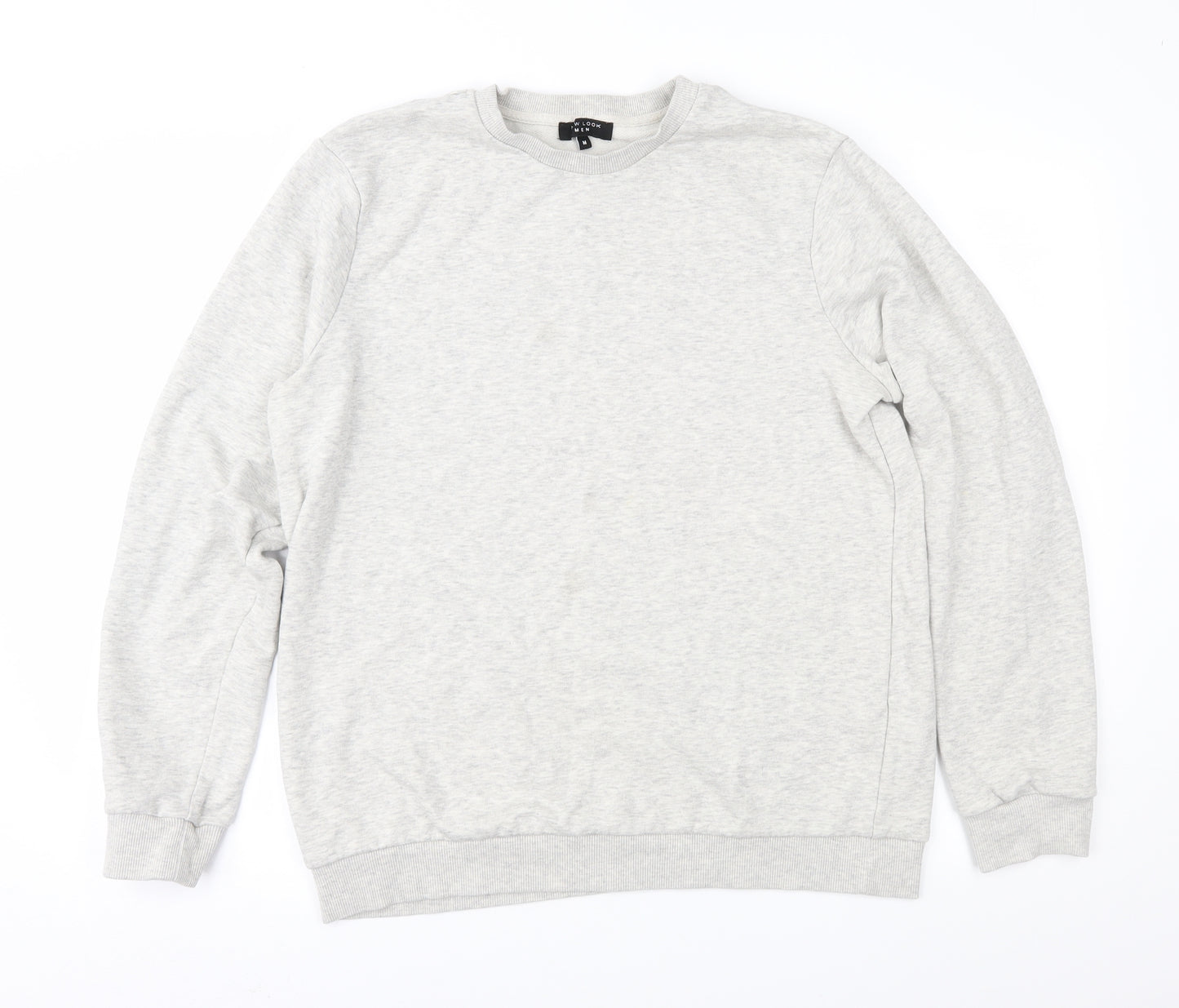 New Look Mens Grey   Pullover Sweatshirt Size M