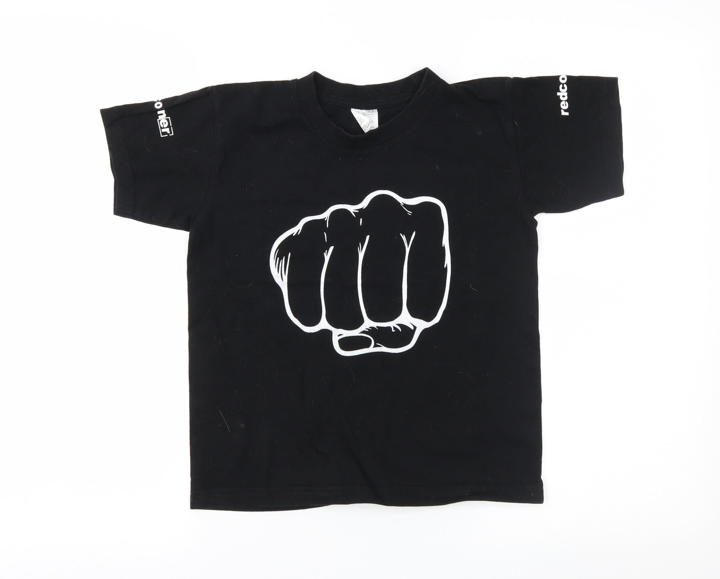B&C Girls Black   Basic T-Shirt Size 7-8 Years