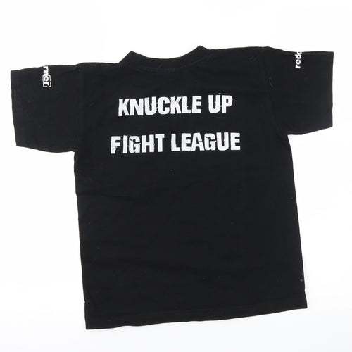 B&C Girls Black   Basic T-Shirt Size 7-8 Years