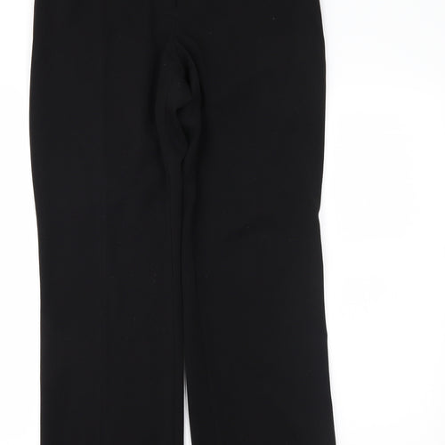 Marks and Spencer Womens Black   Trousers  Size 12 L28 in