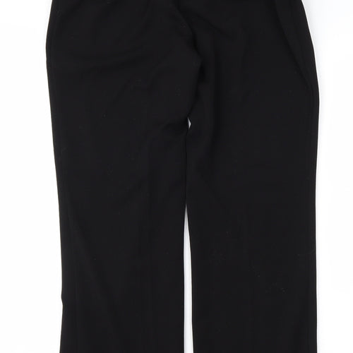 Marks and Spencer Womens Black   Trousers  Size 12 L28 in