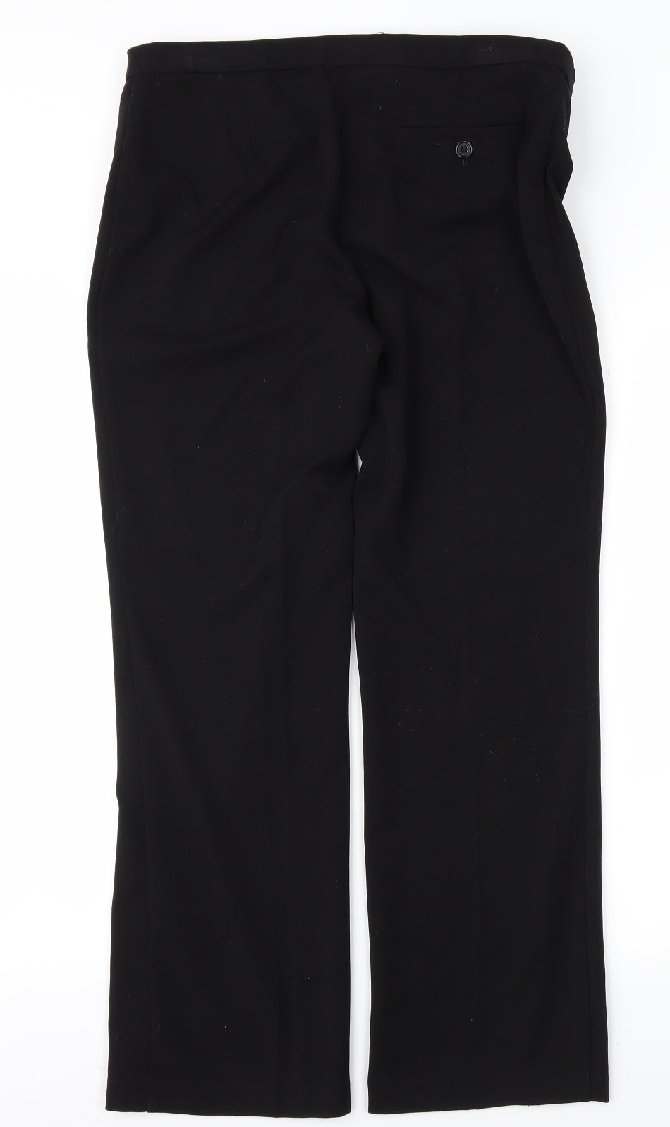 Marks and Spencer Womens Black   Trousers  Size 12 L28 in