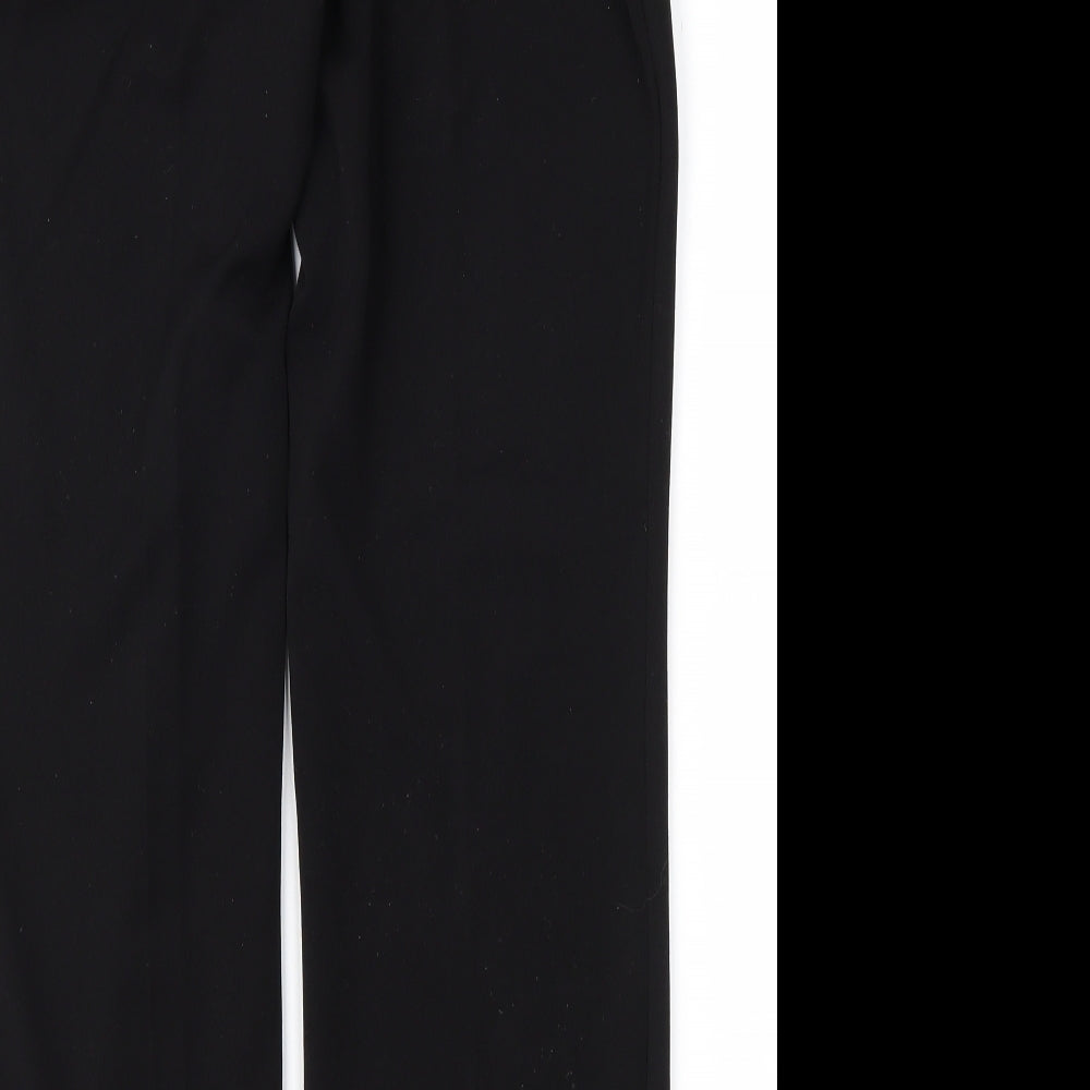 Marks and Spencer Womens Black   Trousers  Size 12 L28 in