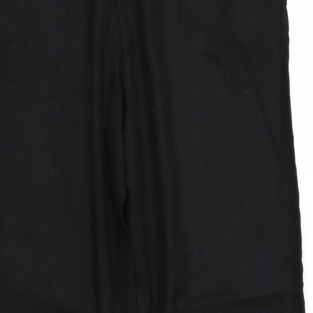 NEXT Womens Black   Trousers  Size 12 L28 in