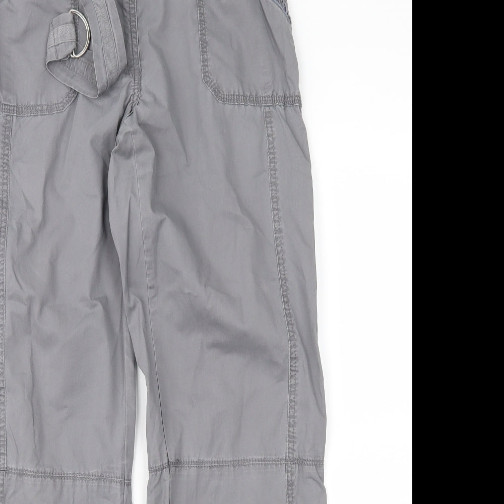 Cherokee Womens Grey   Cargo Trousers Size 10 L28 in