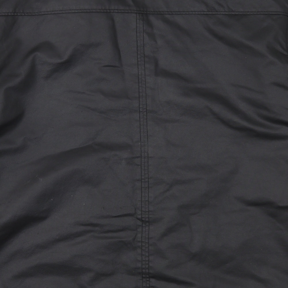 TU Mens Black   Jacket Coat Size XL