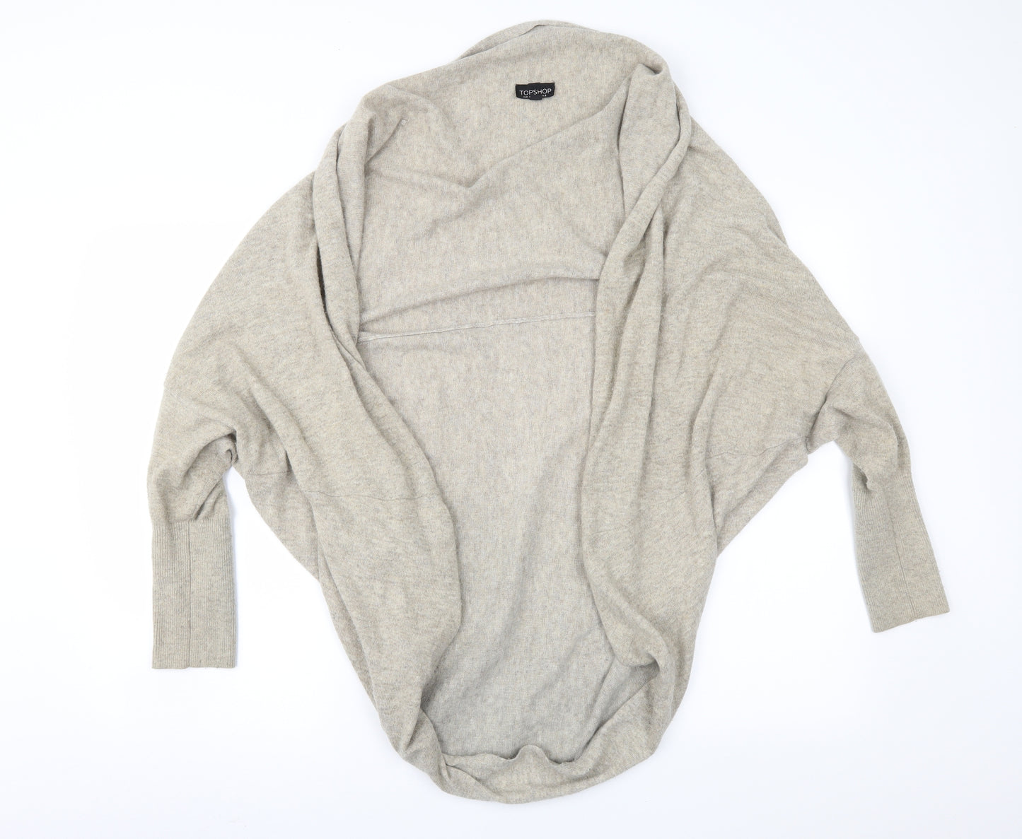 Topshop Womens Brown   Cardigan Jumper Size 8