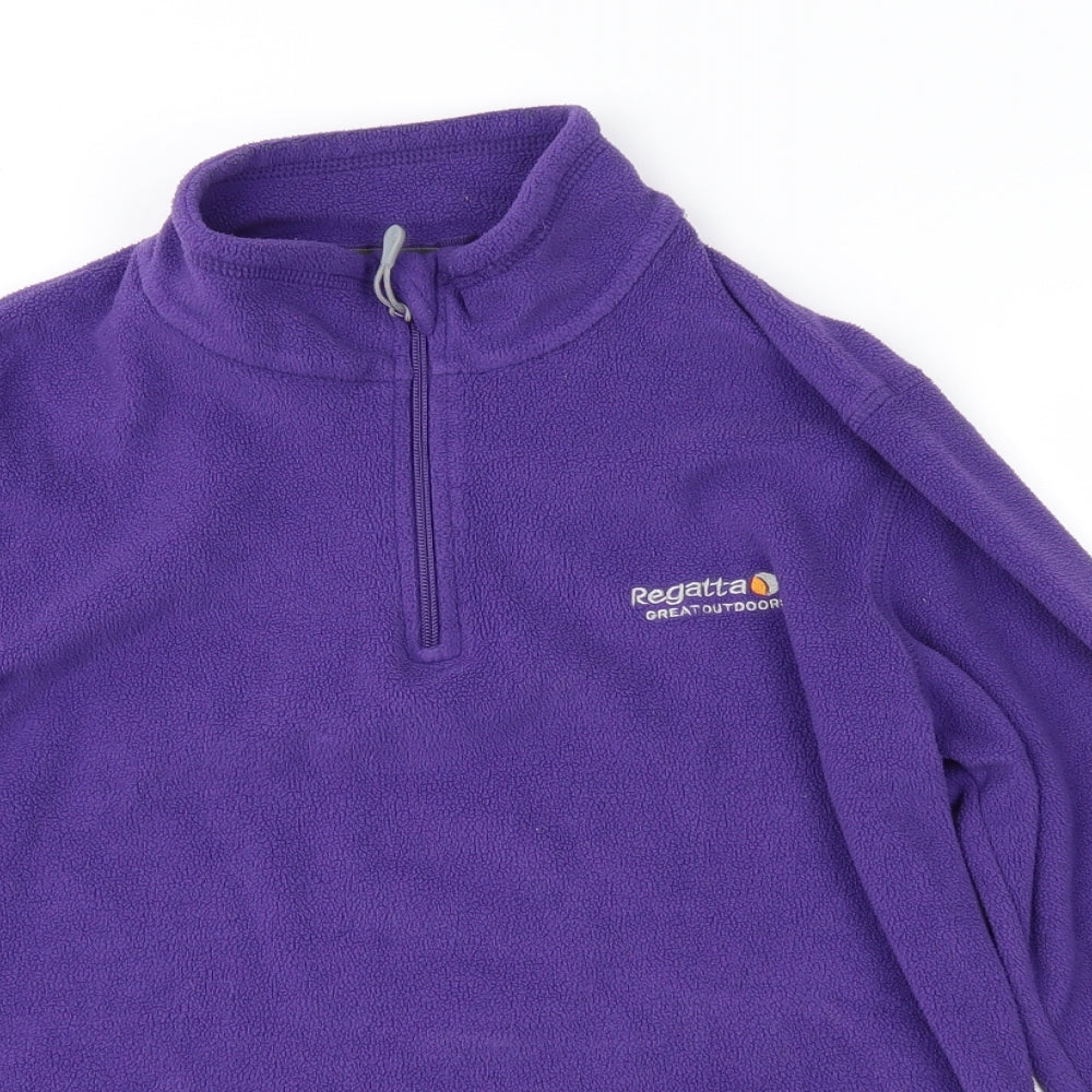 Regatta Womens Purple  Fleece Jacket  Size 10