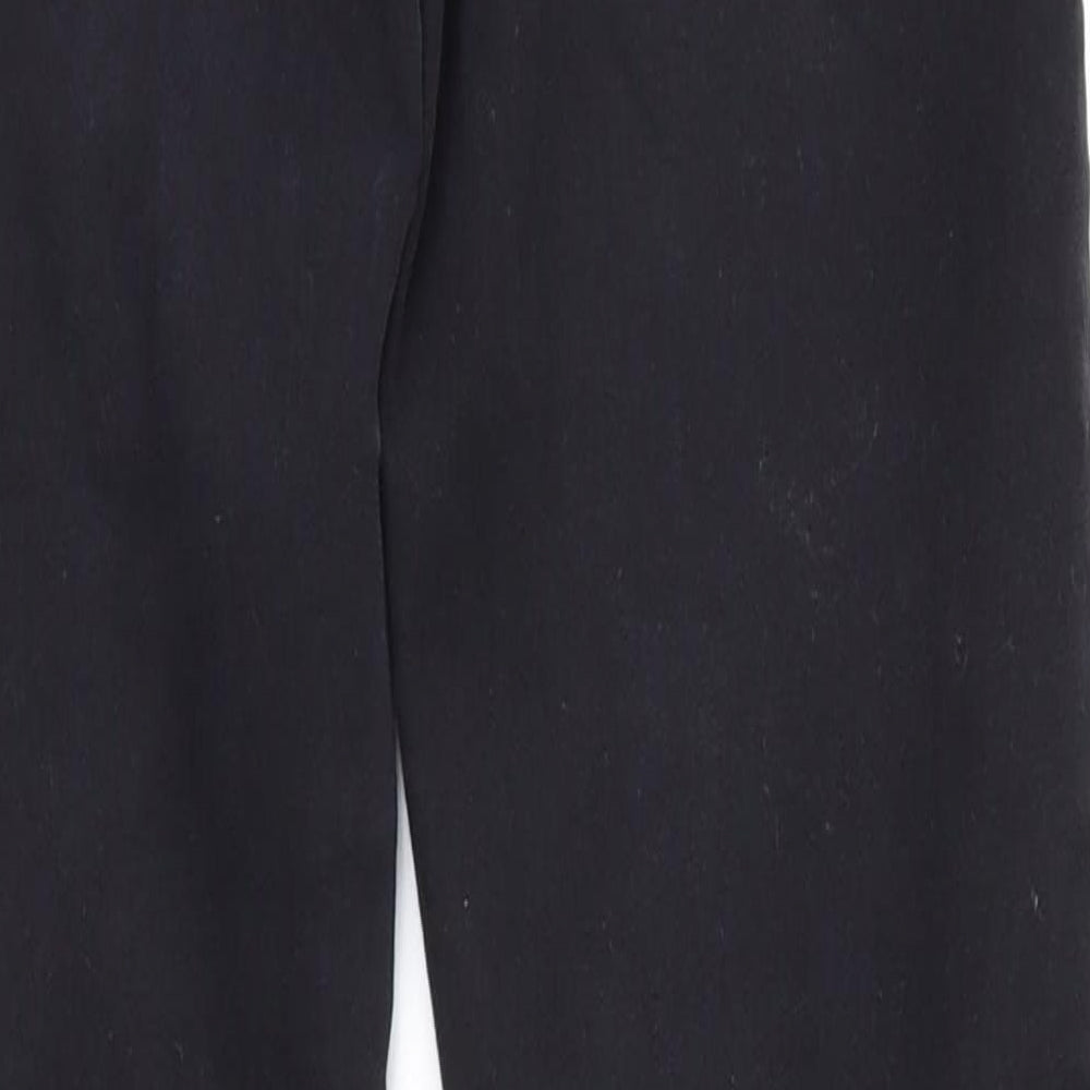 Denim & Co. Womens Black  Denim Skinny Jeans Size 12 L30 in